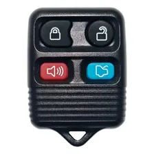 Capa Carcaça Controle Ford Fiesta, Ka, Ecosport, Ranger - 4 Botões Com Placa Full, Preta Foto mini  2