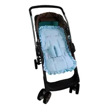 Capa Carrinho Universal Moises Capa Bebê Conforto Completa Cor Azul Bebe Foto mini  3