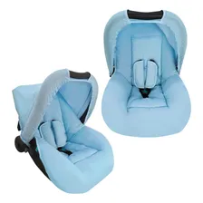 Capa Carrinho Universal Moises Capa Bebê Conforto Completa Cor Azul Bebe Foto mini  2