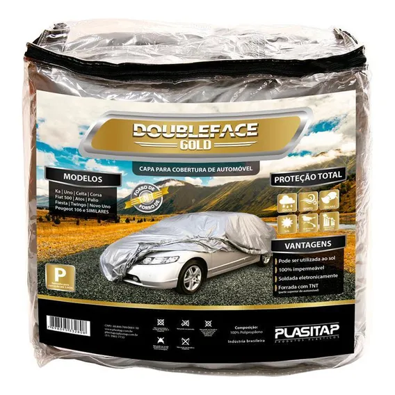 Capa Carro Polietileno P Doubleface Foto 1