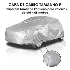 Capa Carro Proteção Tamanho P Impermeável Forro Central Foto mini  2