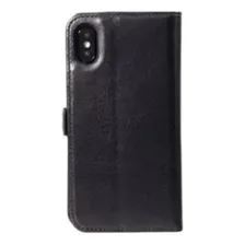 Capa Carteira + Película 3d Para iPhone X / Xs / Xr / Xs Max Cor Preta iPhone XR Foto mini 2