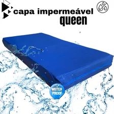 Capa Casal Queen Impermeável para Colchão Hospitalar Forrada 158/198/30 Foto mini 3