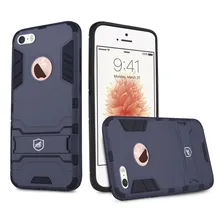 Capa Case Armor Para iPhone - Gshield Cor Azul-marinho iPhone 5 5s Se Foto mini 1