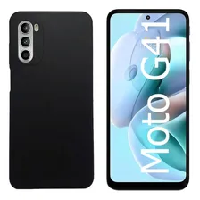 Capa Case Aveludada Moto G41 + Película 3d Foto mini 1