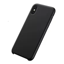 Capa Case Baseus Silicone Case iPhone XR + Pelicula De Vidro Cor Preto Foto mini 1