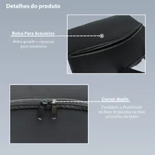 Capa Case Bolsa Protetora Monitor Portátil - 14 Polegadas Cor Preto Foto mini 4
