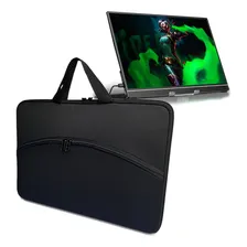 Capa Case Bolsa Protetora Monitor Portátil - 14 Polegadas Cor Preto Foto mini 1