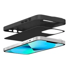 Capa Case Capinha Couro Dual para iPhone 13 Gshield Cor Preto Foto mini 4