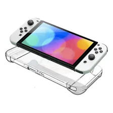 Capa Case Capinha Silicone Tpu Para Nintendo Switch Oled Cor Transparente Foto mini 1