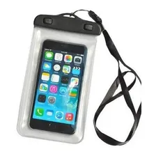 Capa Case Celular Protetora Prova D'água Mergulho Praia Foto  mini 1