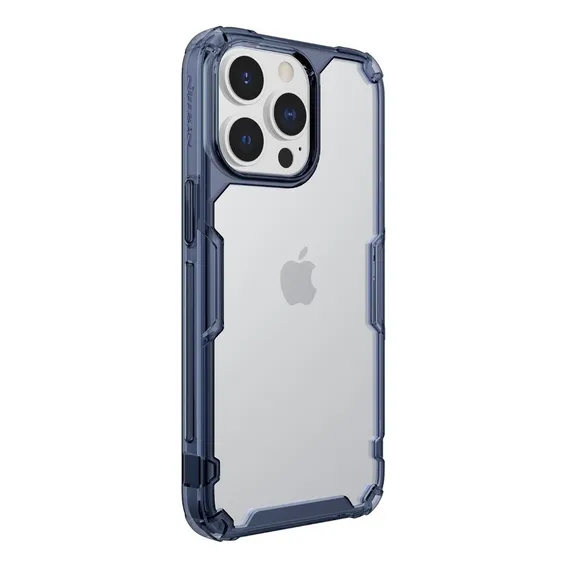 Capa Case Nillkin Nature Tpu Pro Para iPhone 13 Pro - Azul Foto 1