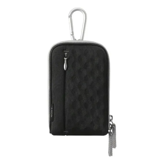 Capa Case P/ Câmera Digital Lcs-twm Sony Nova Cor Preto Foto 1