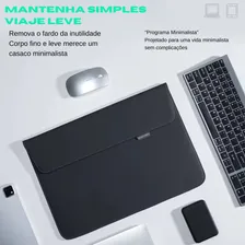 Capa Case Pasta Maleta Premium Impermeável Notebook 15,6 Mark Ryden Modelo Mr67d Cor Preto Foto mini  3