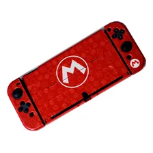 Capa Case Protetor Console Nintendo Switch Oled +par Grips Foto mini 4