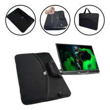 Capa Case Protetora Lado RÃgido Tela Monitor Portátil - 24 Cor Preto Foto mini 1