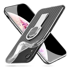 Capa Case Protetora X-level Para iPhone XR Finger Ring Foto  mini 1