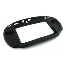 Capa Case Silicone Compativel Com Psvita Ps Vita Slim 2000 Cor Preta Foto mini 4