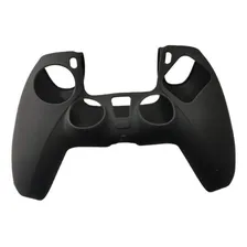 Capa Case Silicone Controle Ps5 + Par Grips Borracha Preta Foto mini 2