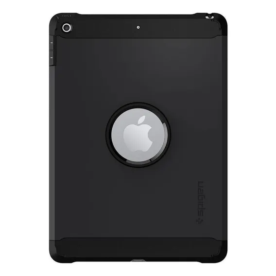 Capa Case Spigen iPad Tablet 9.7 Tough Armor Preta 2017 Foto 1