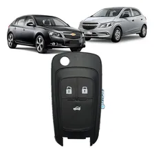Capa Chave Canivete Cruze Onix Agile Cobalt Spin 3 Botões Foto mini 1