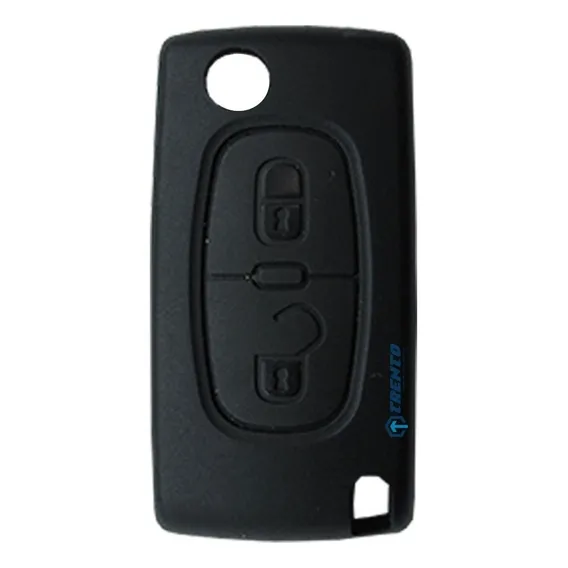 Capa Chave Canivete Peugeot 207 208 307 308 407 2 Botões Foto 1