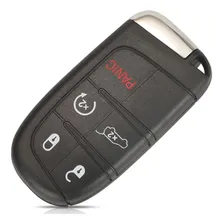 Capa Chave Presença Jeep Compass Renegade 5 Botões E Pânico Foto  mini 1