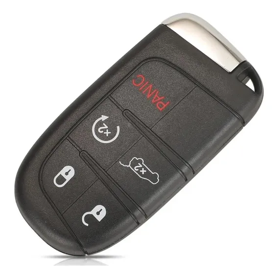 Capa Chave Presença Jeep Compass Renegade 5 Botões E Pânico Foto 1