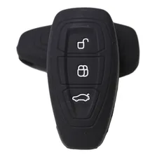 Capa Chave Presencial Ford Focusnew Fiesta Silicone 3 Botões Foto  mini 1