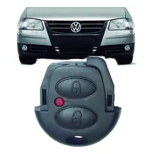 Capa Chave Telecomando Alarme Vw Fox Cross Space 2006 07 08 Foto mini 2