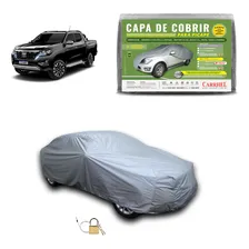 Capa Cobrir Carro Automotiva Protetora Forrada E Cadeado Prateado 301 XGG Carrhel Foto mini 3