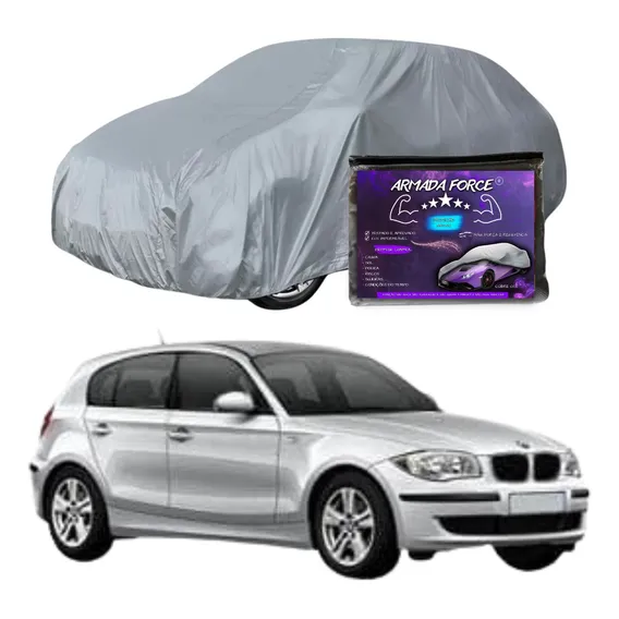 Capa Cobrir Carro Bmw 118i 100% Forrada Armada Force Foto 1
