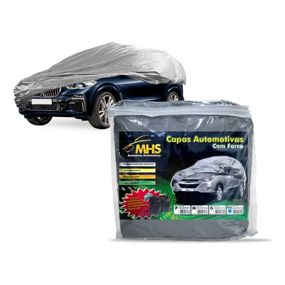 Capa Cobrir Carro Bmw X5 Proteção Uv Forrada Impermeavel Foto 1