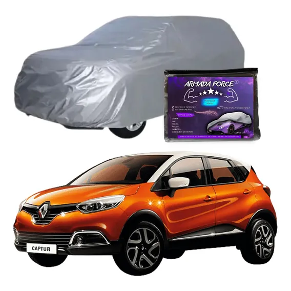Capa Cobrir Carro Captur 100% Forrada Armada Force Foto 1