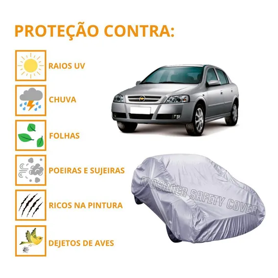 Capa Cobrir Carro Chevrolet Astra Com Qualidade Impermeável Foto 1