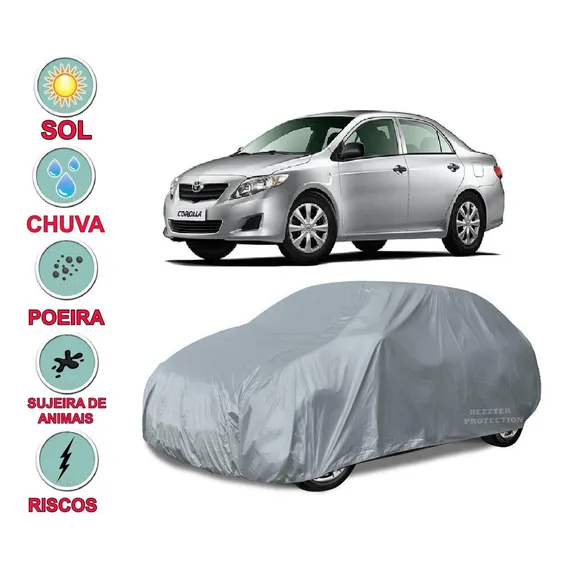 Capa Cobrir Carro Corolla ImpermeÔvel Proteção Foto 1