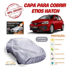 Capa Cobrir Carro Etios Hatch Proteção Qualidade Impermeável Foto mini  2