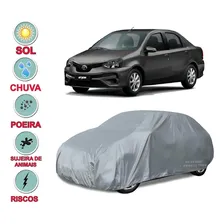 Capa Cobrir Carro Etios Sedan ImpermeÔvel Proteção Foto mini 1