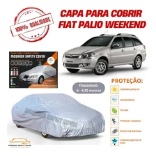 Capa Cobrir Carro Fiat Palio Weekend Proteção ImpermeÔvel Foto mini 2