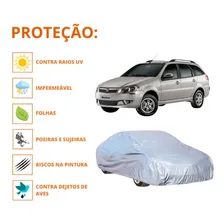 Capa Cobrir Carro Fiat Palio Weekend Proteção ImpermeÔvel Foto mini 1