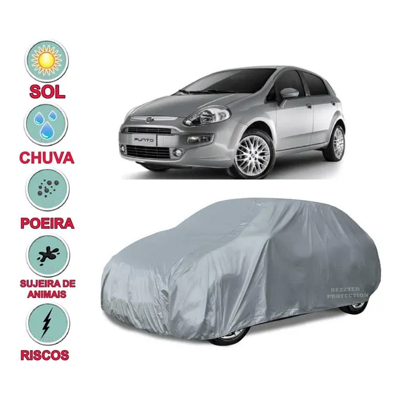 Capa Cobrir Carro Fiat Punto ImpermeÔvel Proteção Bezzter Foto 1
