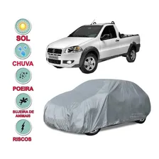 Capa Cobrir Carro Fiat Strada Impermeável Proteção Bezzter Foto  mini 1