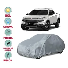 Capa Cobrir Carro Fiat Toro ImpermeÔvel Proteção Bezzter Foto mini 1