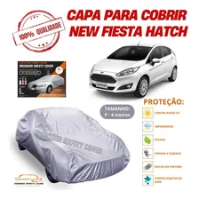 Capa Cobrir Carro Ford New Fiesta Hatch Protege ImpermeƔvel Foto mini 2