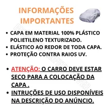 Capa Cobrir Carro Ford New Fiesta Hatch Protege ImpermeƔvel Foto mini 3
