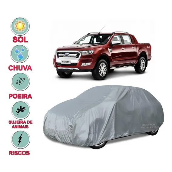 Capa Cobrir Carro Ford Ranger ImpermeÔvel Proteção Bezzter Foto 1