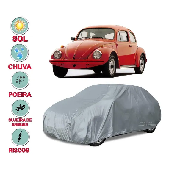 Capa Cobrir Carro Fusca ImpermeÔvel Proteção Total Foto 1