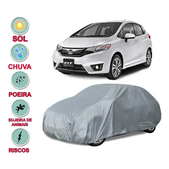 Capa Cobrir Carro Honda Fit ImpermeÔvel Proteção Foto 1