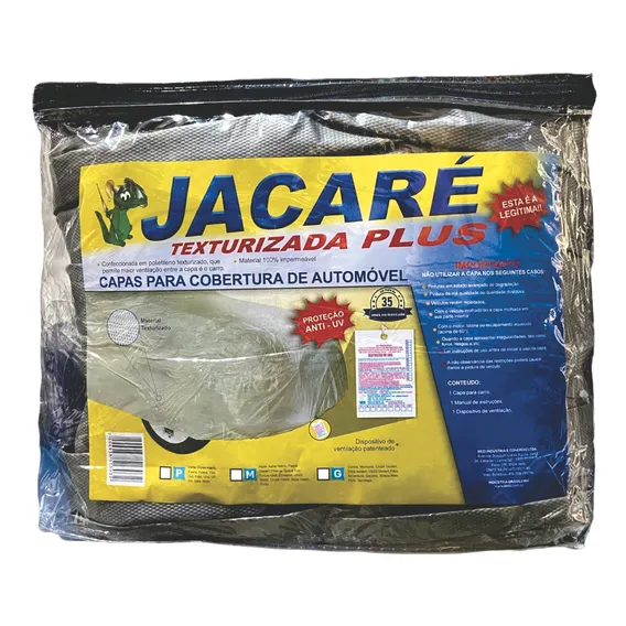Capa Cobrir Carro Jacaré Forrada 100% Impermeável P/ Gol G5 Foto 1