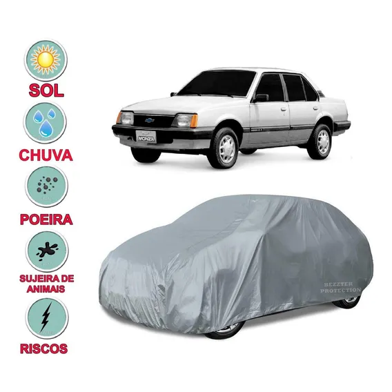 Capa Cobrir Carro Monza Impermeável Proteção Bezzter Foto 1